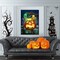 Halloween Diamond Painting Kits for Adults and Beginners, 5D Full Round Diamond Halloween Diamond Art Kit, Diamond Dots Diamonds Pictures Arts and Crafts for Home Wall Decor-12x16inch